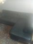 Продавам кожена "Г" образна холова гарнитура с функции сън и ракла, снимка 1 - Дивани и мека мебел - 39778348
