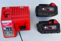 Milwaukee M18 BH - Акумулаторен перфоратор 2x18V 4.0Ah отличен!, снимка 7