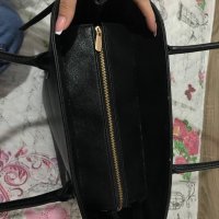 Елегантна черна дамска чанта H&M, снимка 4 - Чанти - 38106070