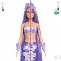 Куклa Barbie Color Reveal с магическа трансформация - цветна русалка, снимка 5 - Кукли - 38925671