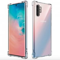 Удароустойчив силиконов кейс за Samsung Galaxy Note 10 10 Plus, снимка 1 - Калъфи, кейсове - 27851956