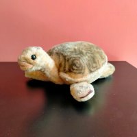 Колекционерска мека играчка Steiff Turtle Костенурка, снимка 3 - Колекции - 37764661