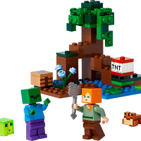 НОВИ! LEGO® Minecraft™ 21240 Приключение в блатото, снимка 4 - Конструктори - 44875173