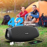 W-King Блутут мобилна колонка Bluetooth Speaker - X10 Black- 70W, снимка 14 - Bluetooth тонколони - 43147473