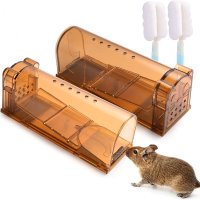 Хуманен капан за мишки, комплект от 4 бр. X0014HIVN9, снимка 1 - Други стоки за дома - 43409715