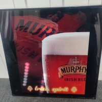 Светеща реклама за бира Murphy Irish red, снимка 2 - Декорация за дома - 43984908