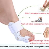 Нов Разделител за пръстите на краката Сепаратор за Изправяне Шина, снимка 6 - Други - 40283179