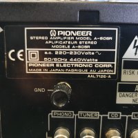 Усилвател Pioneer A-505R В отлично техническо и визуално състояние. , снимка 11 - Ресийвъри, усилватели, смесителни пултове - 43925451