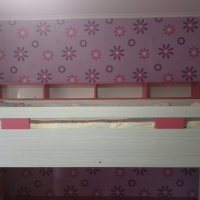 Обзавеждане за детска стая ИРИМ+ 2 матрака и попълнителна преграда за горното легло, снимка 4 - Мебели за детската стая - 43756170