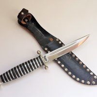 1960 г. ЛЕГЕНДАРЕН немски супер рядък ловен нож PUMA SOLINGEN Солинген - ЛИКВИДАЦИЯ, снимка 3 - Други ценни предмети - 26337871