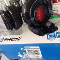 Безжични мощни слушалки с радио Grundig Bluetooth Headphone Discolight, снимка 13 - Слушалки и портативни колонки - 33400164