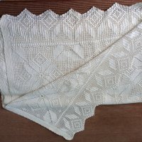 Ръчни плетива на една кука, снимка 3 - Покривки за маси - 37511951