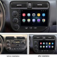 Мултимедия, Двоен дин, за Honda Civic, Андроид, навигация, 2 Дин Хонда, плеър, с Android, Civic 2005, снимка 6 - Аксесоари и консумативи - 43686867