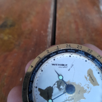 Часовник Wehrle, снимка 3 - Антикварни и старинни предмети - 44843891