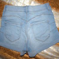 Къси сини панталонки, снимка 3 - Къси панталони и бермуди - 43793952