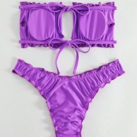 Бански Bianka Purple - S M L XL размери, снимка 2 - Бански костюми - 44034348