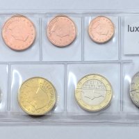 Пълен сет евромонети Люксембург 2012 г. от 1 цент до 2 евро, снимка 1 - Нумизматика и бонистика - 43745435