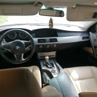 Конзола скоростен лост BMW E60 E61 сиви лайсни BMW E60 E61 централна лайсна, снимка 2 - Части - 40027184