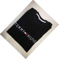Черни блузи Адидас Adidas и Томи Хилфигер Tommy Hilfiger, снимка 2 - Блузи с дълъг ръкав и пуловери - 26862816