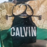 Calvin klein горнище на бански, снимка 2 - Корсети, бюстиета, топове - 37521135