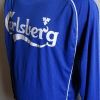 Футболно горнище - Carlsberg - размер XL, снимка 3 - Спортни дрехи, екипи - 38340747