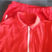 Спортен екип червен, снимка 3 - Спортни дрехи, екипи - 32665077