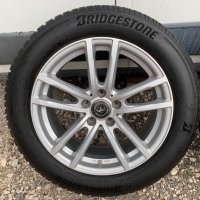 Алуминиеви джанти със зимни гуми Meisterwerk MW15 225/50/17 5x112 BMW X1 X2, снимка 2 - Гуми и джанти - 38093766