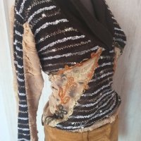 Блуза в кафявата гама - 6,00лв., снимка 3 - Блузи с дълъг ръкав и пуловери - 16533551