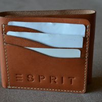 Esprit хоризонтален кожен портфейл до 12 карти, снимка 4 - Портфейли, портмонета - 32742325