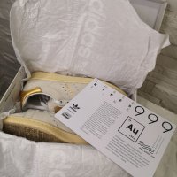 Намалени! Кецове Adidas Stan Smith 999, 40 размер, естествена кожа,сиви, златни, снимка 17 - Кецове - 38089398