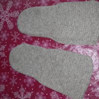 Продавам ръчно плетени терлици и чорапи от истинска вълна, снимка 6 - Други - 39804891