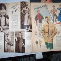 Десет стари немски модни списания "Berlins Modenblatt"от 1957г., снимка 12 - Списания и комикси - 32501850