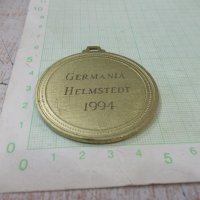 Медал "GERMANIA HELMSTEDT 1994", снимка 3 - Други ценни предмети - 38256644