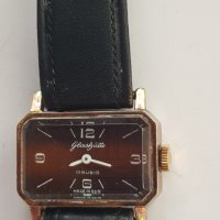 Дамски позлатен механичен часовник GLASHÜTTE DDR GUB, снимка 8 - Дамски - 33525843
