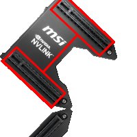 NVIDIA RTX NVLINK Bridge Triple Slot, снимка 2 - Видеокарти - 43382541