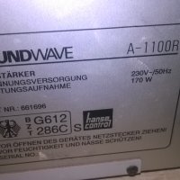 soundwave A-1100R-stereo amplifier-внос холандия, снимка 16 - Ресийвъри, усилватели, смесителни пултове - 27845991