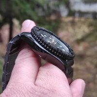 Seiko 5 5kx mod Gunmetal black , снимка 5 - Мъжки - 43315139