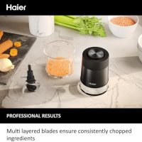 Нов Haier I-Master 550W Кухненски Робот - Стъклен Съд, Двойни Остриета, снимка 2 - Други - 43666884