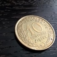 Монета - Франция - 10 сентима | 1970г., снимка 1 - Нумизматика и бонистика - 32668475