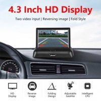 Монитор LCD 4,3"  тип табакера за камера за паркиране , DVD за кола , снимка 1 - Аксесоари и консумативи - 27312496