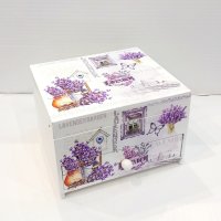 Стилна кутия за бижута с огледало и чекмедже /94884/, снимка 6 - Подаръци за жени - 43309297