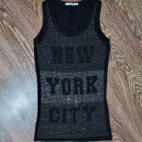 Черна рокля-туника NEW YORK S/M-10лв.НОВА, снимка 1 - Рокли - 40843516