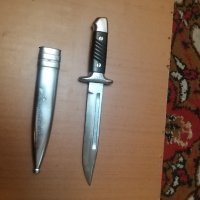 Армейски нож М1951г. никелиран,курсантски нож., снимка 1 - Антикварни и старинни предмети - 43188384