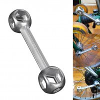 Комбиниран ключ от 6 до 15 мм , гаечен ключ за колело велосипед звезда 10 в 1 , снимка 1 - Ключове - 34929143