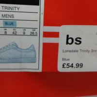 Lonsdale Тrinti 100%оригинал спортно/елегантни обувки  внос Англия., снимка 15 - Кецове - 26991732