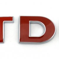 Букви TDI надпис\емблема, снимка 3 - Аксесоари и консумативи - 28540978