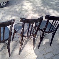 Пет дървени соц стола Виена, снимка 9 - Антикварни и старинни предмети - 36622306