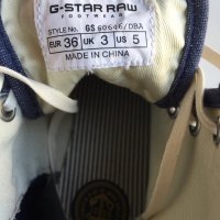 ДАМСКИ КЕЦОВЕ – G-STAR RAW; размер: 36, снимка 8 - Кецове - 28799606