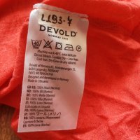 DEVOLD T-Shirt 100% Merino Wool размер L - XL тениска 100% Мерино вълна - 577, снимка 15 - Тениски - 43010898
