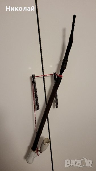 Стара голяма порцеланова лула , снимка 1